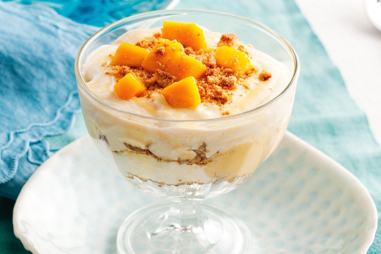 Crafting Creamy Vegan Mango Coconut Cheesecake Parfaits