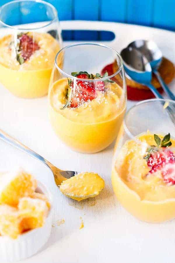 Tropical Escape: Refreshing Mango Coconut Cheesecake Parfaits